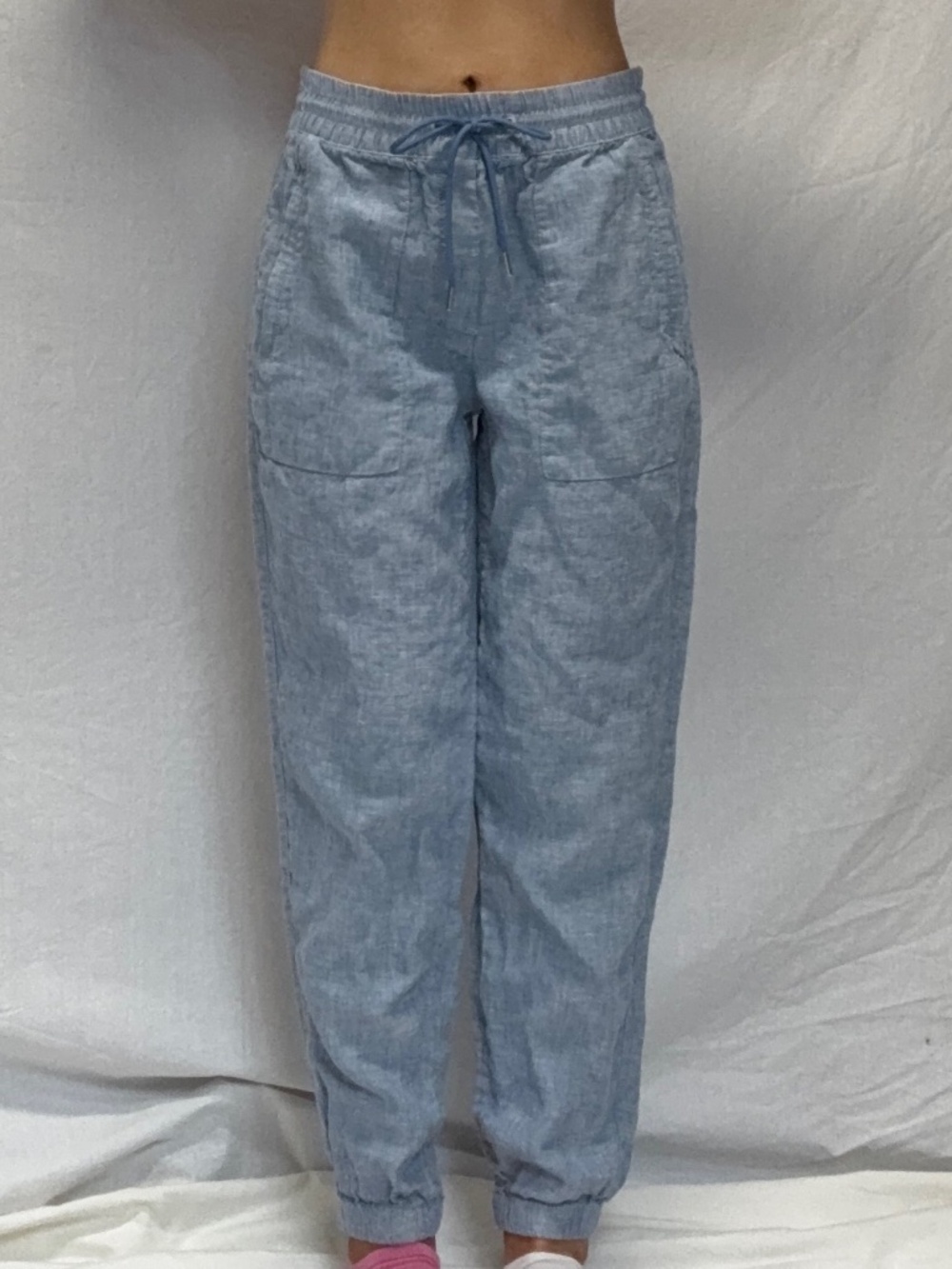 Athleta linen joggers